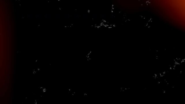 4K Vintage 8mm Film Burn Overlay with Scratches and Dust, Old Cinematic Light Leak Transition on Black Background for Screen Blend Mode, Retro Grunge Analogue Effect for Music Videos and Flashbacks