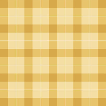 Yellow Plaid Pattern Background