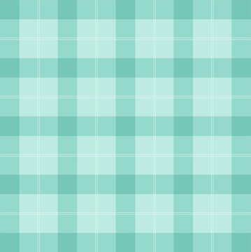 Mint Plaid Pattern Background