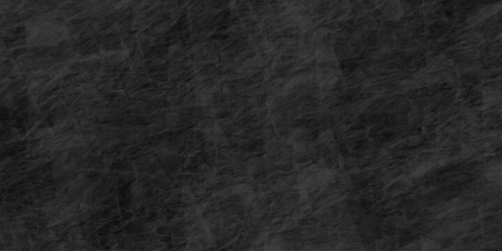 Dark blackboard and chalkboard studio rough grunge wall texture background. natural urban black limestone Wall Stucco Texture rustic smooth plaster design.