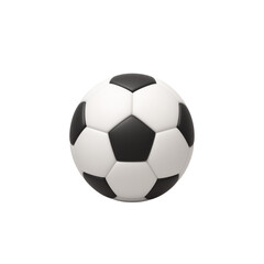 Fototapeta premium 3D soccer ball isolated on white