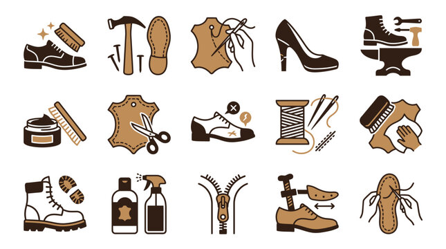 Shoe repair and fashion accessories.