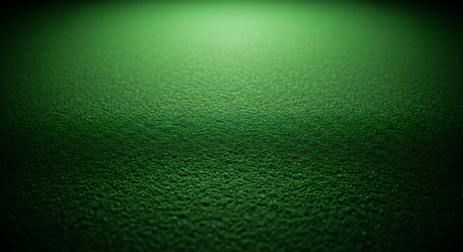 Dark green textured grass field background with spotlight effect background spotlight abstract lighting vignette landscape backdrop