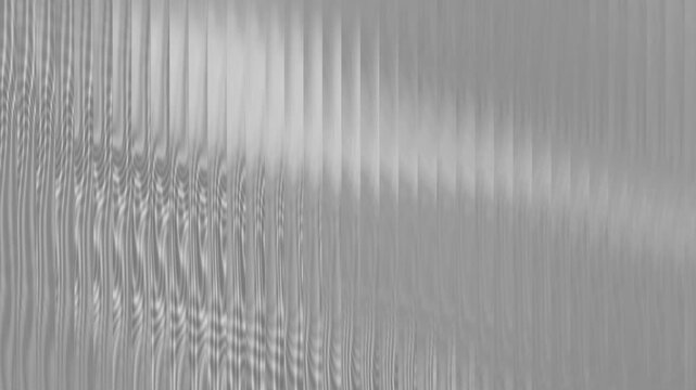 Metallic silver vertical striped abstract background with soft light and smooth wave texture pattern