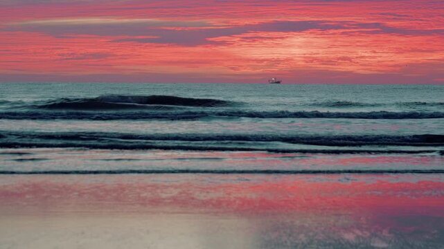 Sunrise at the Beach east coast of Florida