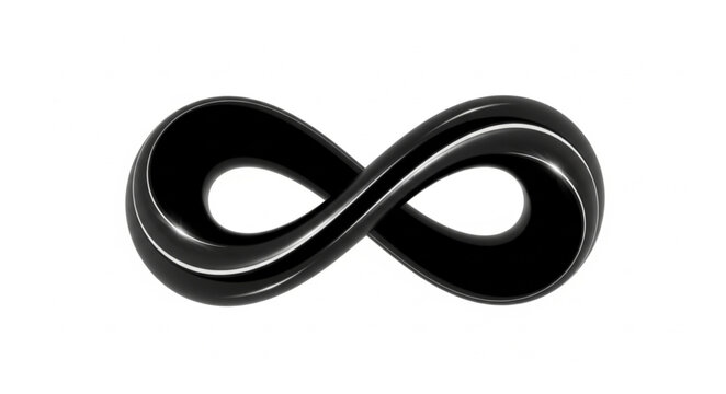 black and white abstract shape