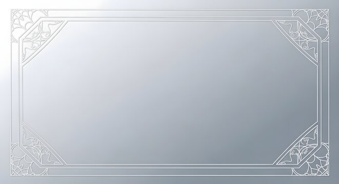 abstract background with bordar
