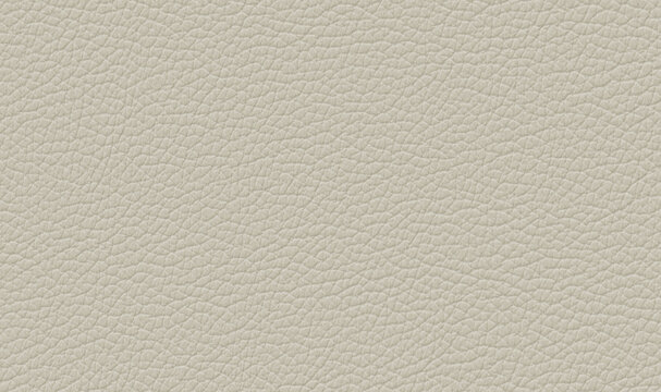 Beige leather texture background, seamless cream faux leather fabric material close up