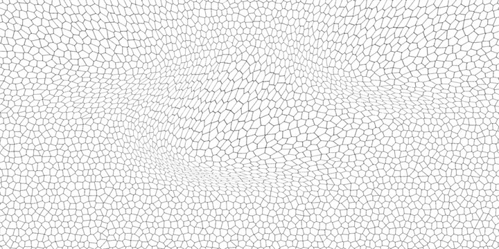 Seamless pattern skin snake, crocodile, lizard, alligator, reptile. Reptilian scales. Monochrome black spots. Vector isolated on white. Serpentine texture. Fashion print.