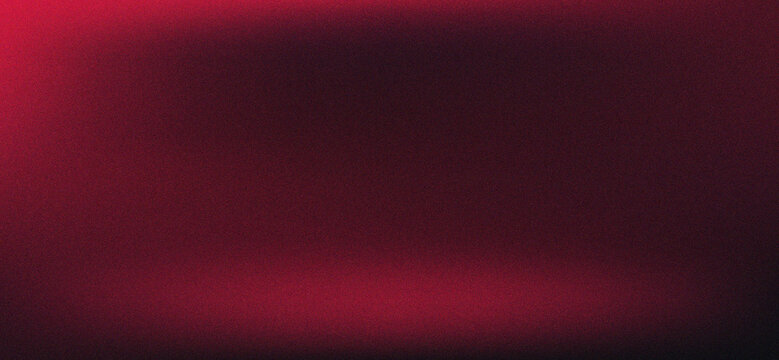 Vibrant crimson red and burgundy grainy gradient background with abstract glowing light noise texture