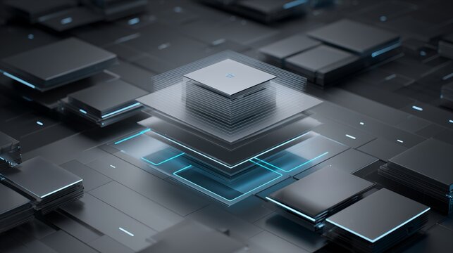 Advanced Computing Architecture with Layered Processor Design, Semiconductor Technology Platform, Digital Infrastructure System, High Performance Computing Hardware, Enterprise Data Processing