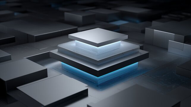 Advanced Processor Architecture with Layered Computing Platform, Semiconductor Technology Infrastructure, High Performance Computer Chip Design, Digital Processing System, Enterprise Computing