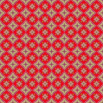 seamless red patten