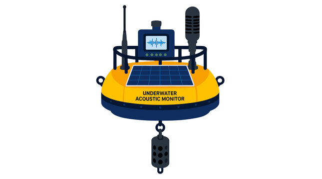 Offshore supply vessel with crane and anchor.