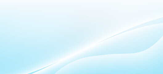 Naklejka premium Abstract white wavy glowing lines on a blue background. Futuristic digital high-technology pattern. Health Care concept.