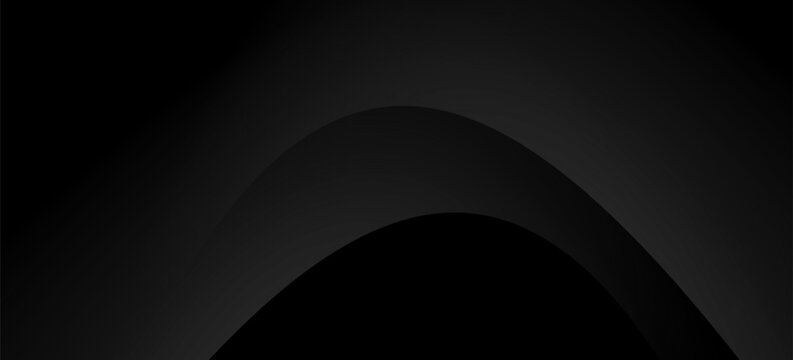 Abstract pattern black geometric banner design background.