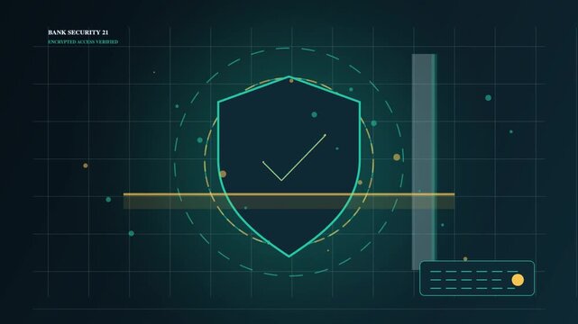 Cash Vault Alarm System In Standby 4K Banking Security Loop