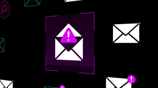 Technical business interface focusing on electronic email messaging parameters and digital marketing campaign growth.