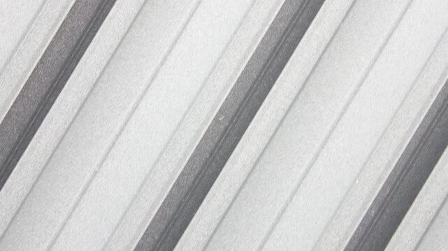 Metal fence. Iron corrugated sheeting, fencing, silver fence, animation