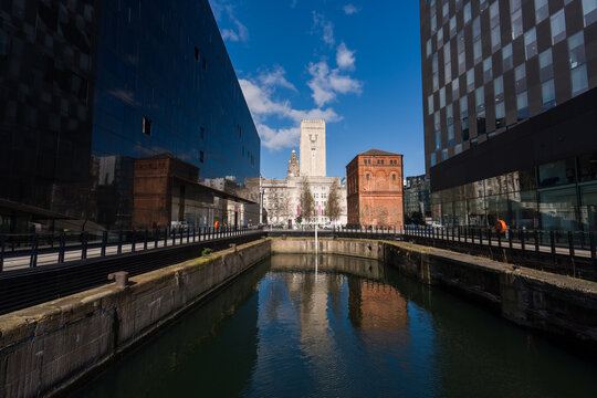 Liverpool Architecture At Daytime