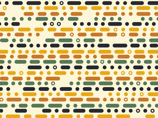 Abstract Dash Line Pattern Clean Graphic Design © iushakovsky