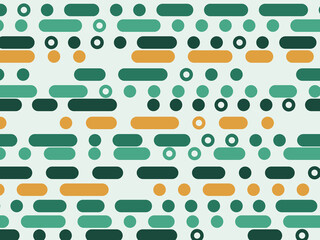 Morse Code Style Pattern Geometric Modern Design © iushakovsky