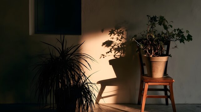 A compelling ic scene featuring subtle shadows and soft light conveying a tranquil and serene mood