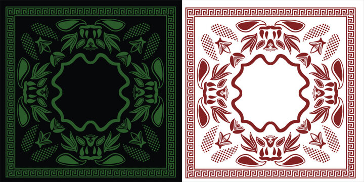 BANDANA NEON VINTAGE UNIQ AESTHETIC DESIGN