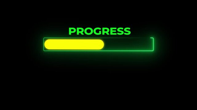 Businessman marking checklist with loading progress bar. Concept of task tracking, project development,