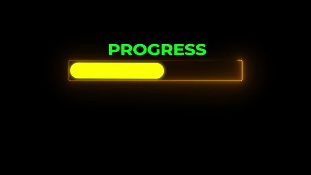 Businessman marking checklist with loading progress bar. Concept of task tracking, project development, management workflow.