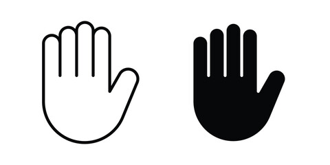 Obraz premium Hand icon