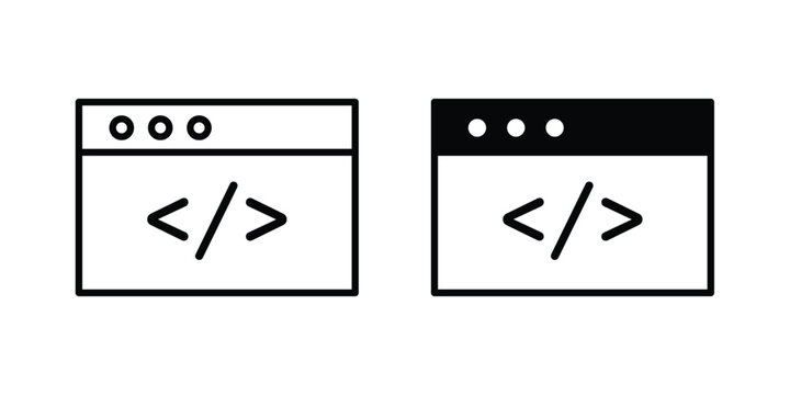 Web development icon