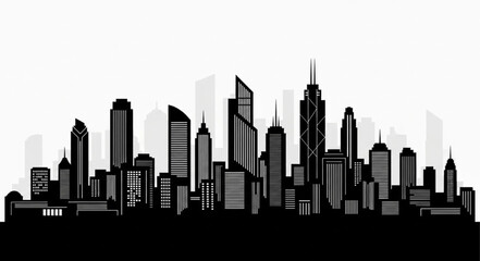Obraz premium new york city skyline