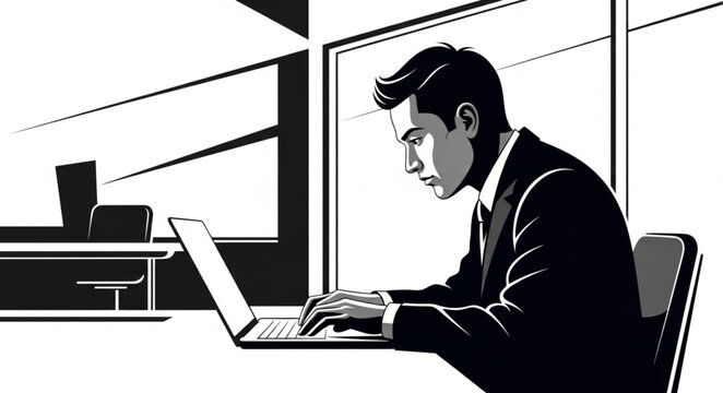 woman with laptop