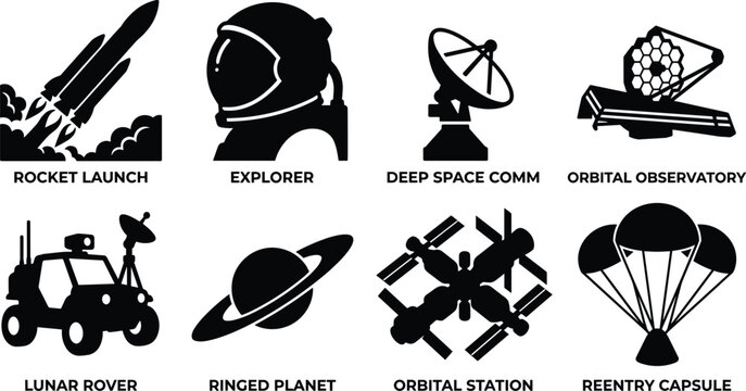 Set of mountain climbing and extreme mountaineering icons and sketches for adventure tourism and outdoor sports design