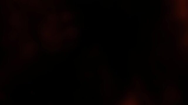 Retro 4K camera exposure leak plate with blurred lens flare artifacts