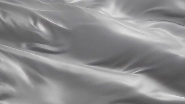Abstract grayscale flowing fabric texture.