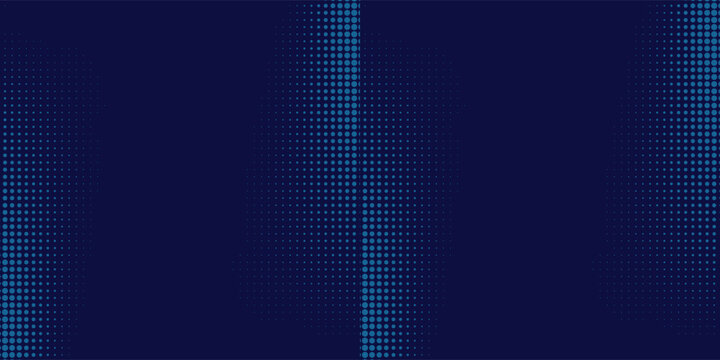 blue wavy halftone background. Dot pop art sport style vector.