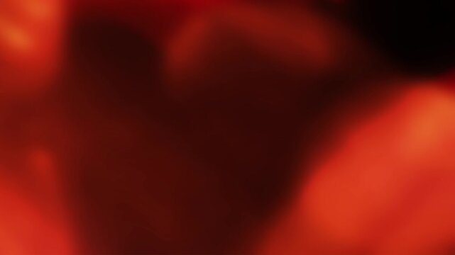 Cinematic 4K ambient orange wash background with smooth light circles