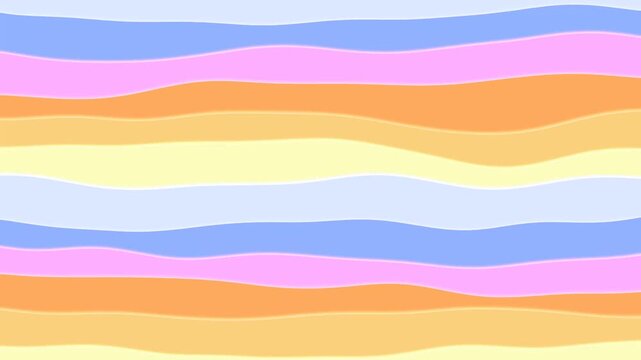 waves of the summer vibe, seamless looping