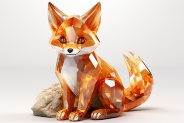 Fototapeta premium Fox animal mammal pet.