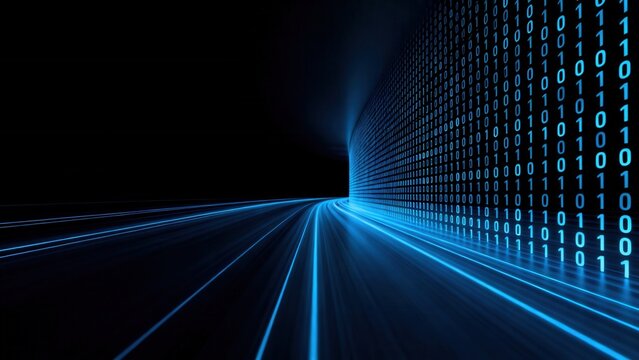 Digital binary code tunnel