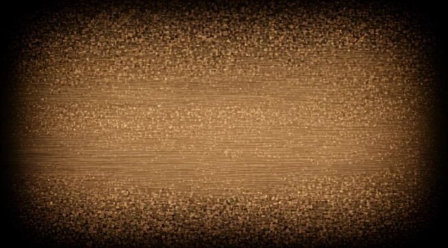 Dark brown cork board texture with a rough surface and black vignette border