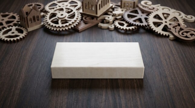 YAGNI principle concept with a simple wooden block and complex gears representing unnecessary features.
with Copy Space