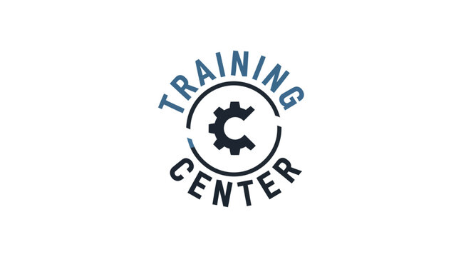 Training Center Logo Design Template.