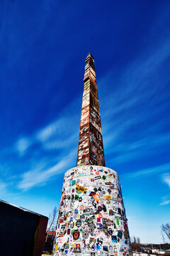 The World's Tallest Filing Cabinet, Burlington, Vermont