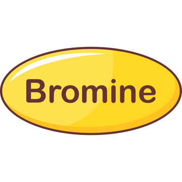 Bromine Halogen Element Icon