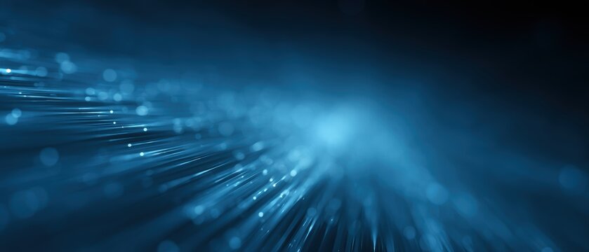 intelligent enterprise network visualized through futuristic blue operational intelligence systems