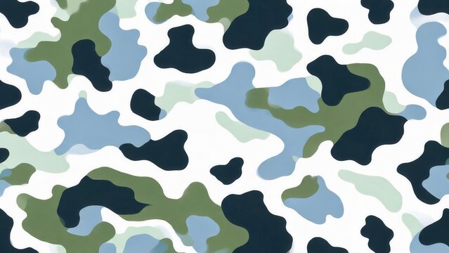 Abstract camouflage pattern