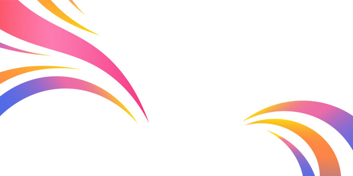Dynamic Color Lines Splashes Pattern. Vector Background with Flowing Rainbow Lines. Curve and Wave Swirl Ribbons Bg.